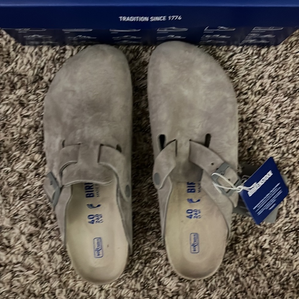 Birkenstock Boston Clog Stone